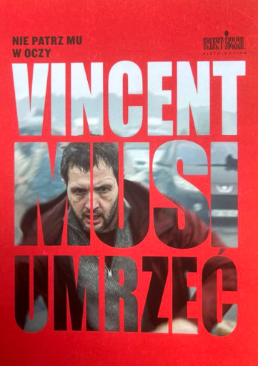 Przód ulotki filmu 'Vincent musi umrzeć'