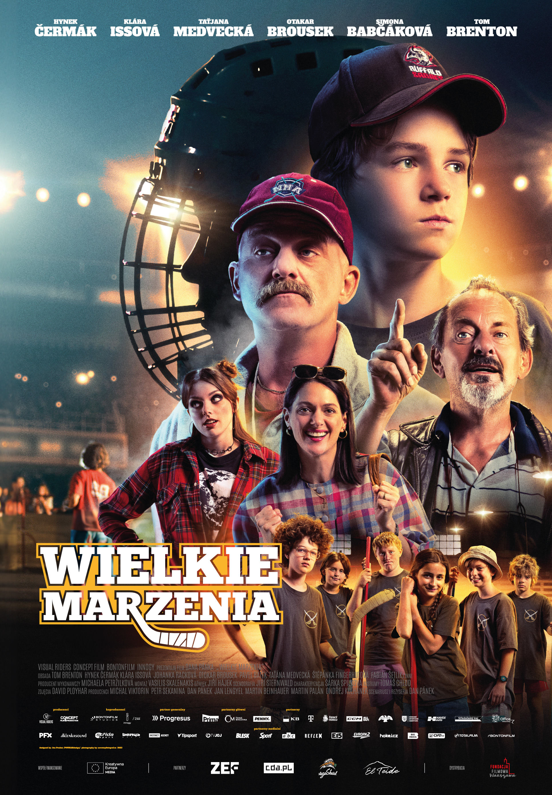 Polski plakat filmu 'Wielkie marzenia'