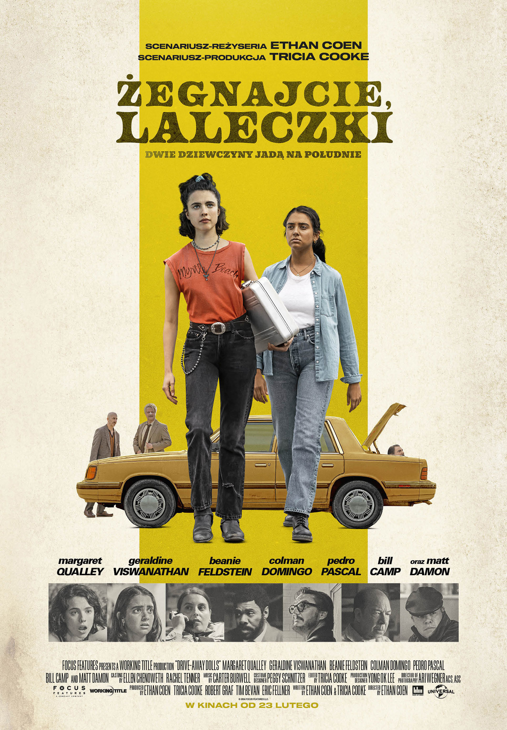 Polski plakat filmu 'Żegnajcie laleczki'