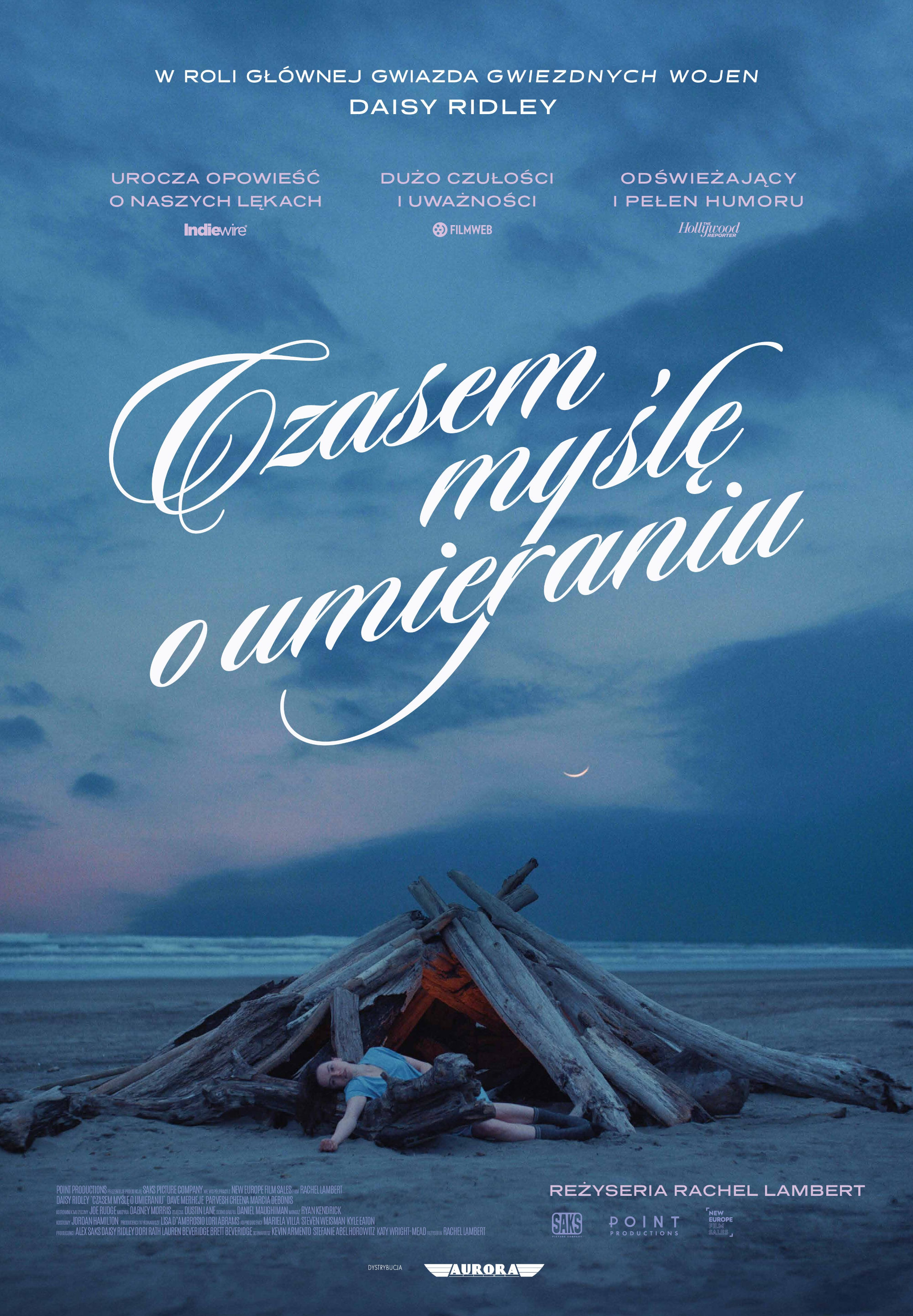 Polski plakat filmu 'Czasem myślę o umieraniu'