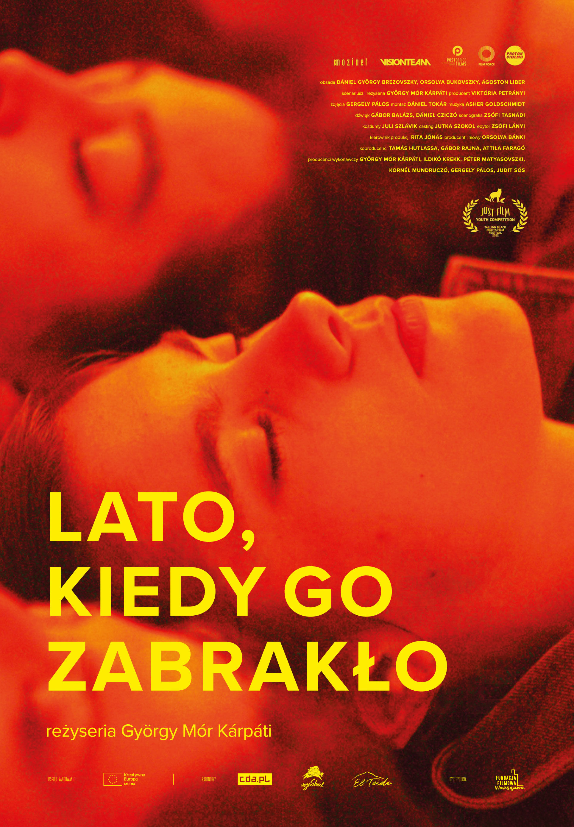 Polski plakat filmu 'Lato, kiedy go zabrakło'