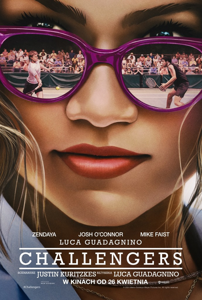 Polski plakat filmu 'Challengers'