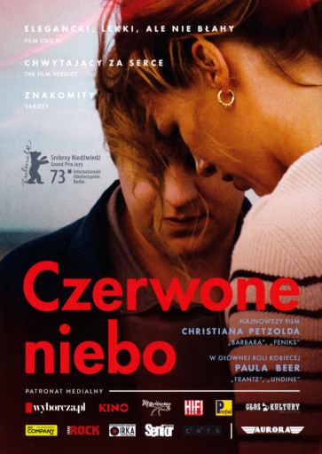 Przód ulotki filmu 'Czerwone niebo'