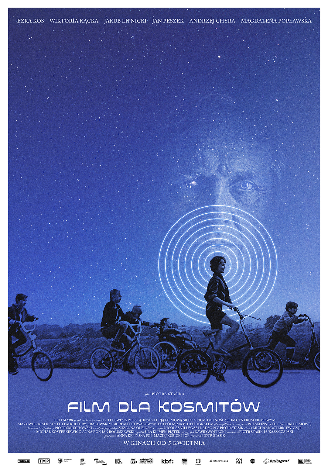 Polski plakat filmu 'Film dla kosmitów'