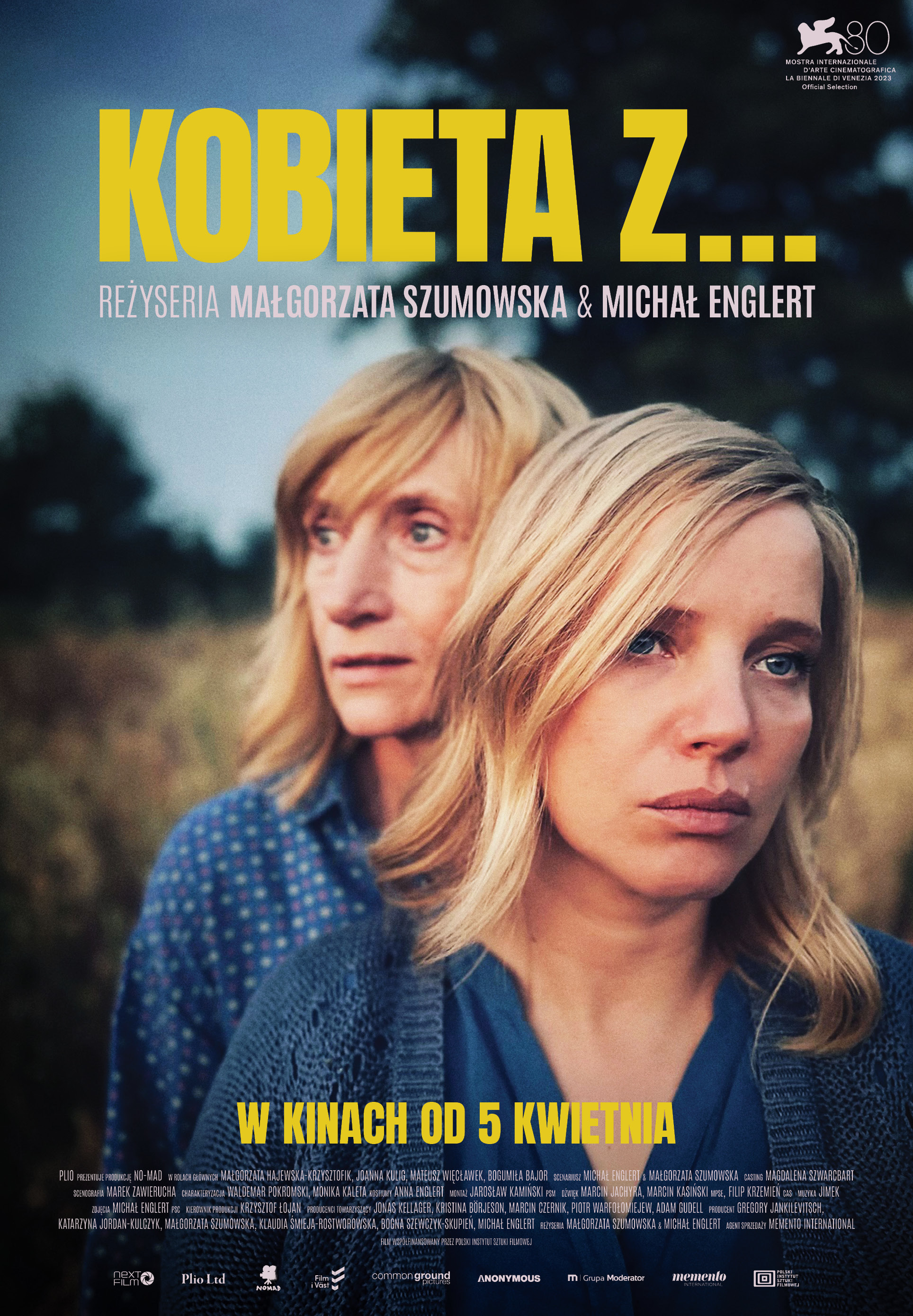 Polski plakat filmu 'Kobieta z...'