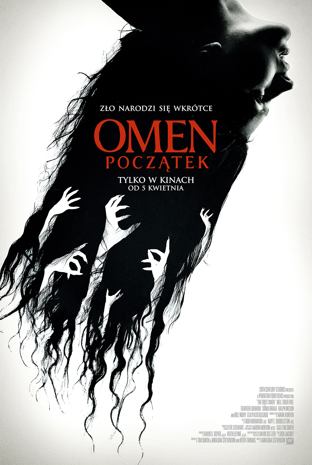 Polski plakat filmu 'Omen: Początek'