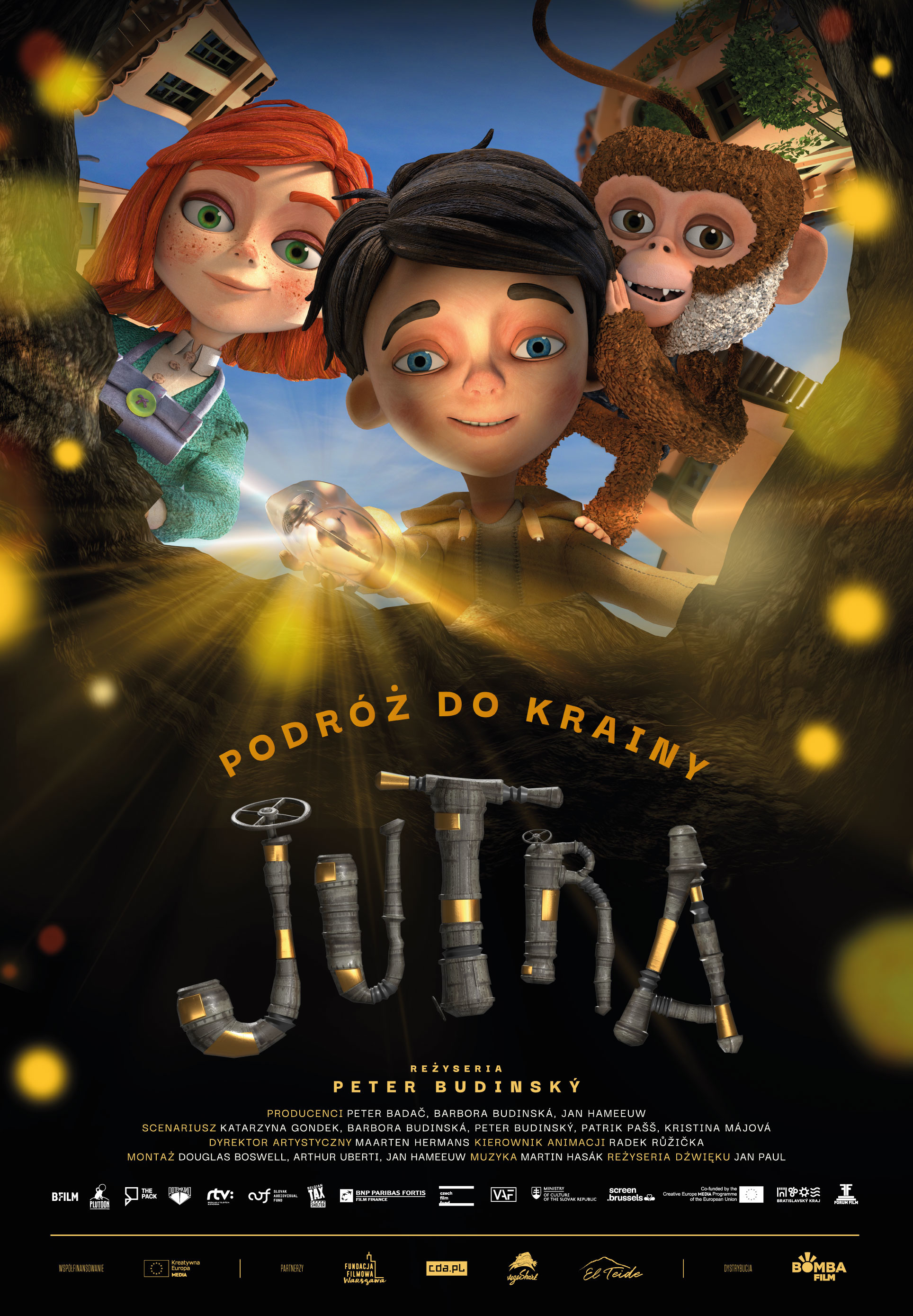 Polski plakat filmu 'Podróż do Krainy Jutra'