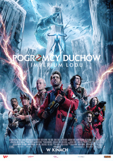 Przód ulotki filmu 'Pogromcy duchów: Imperium lodu'