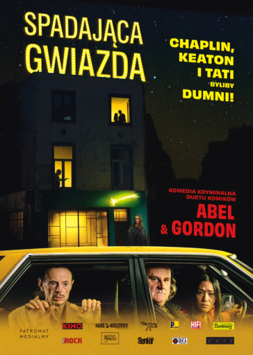 Przód ulotki filmu 'Spadająca gwiazda'