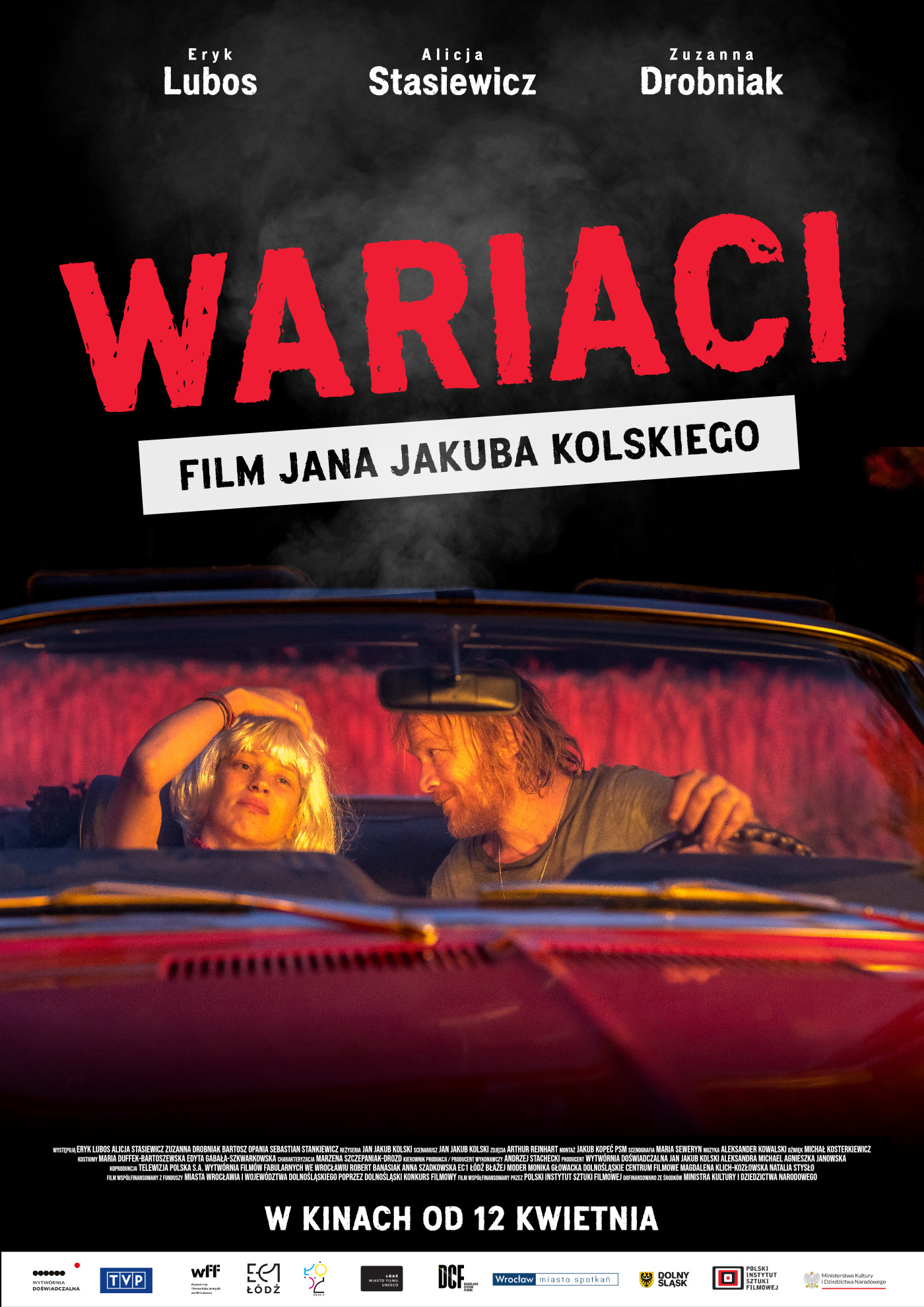 Polski plakat filmu 'Wariaci'
