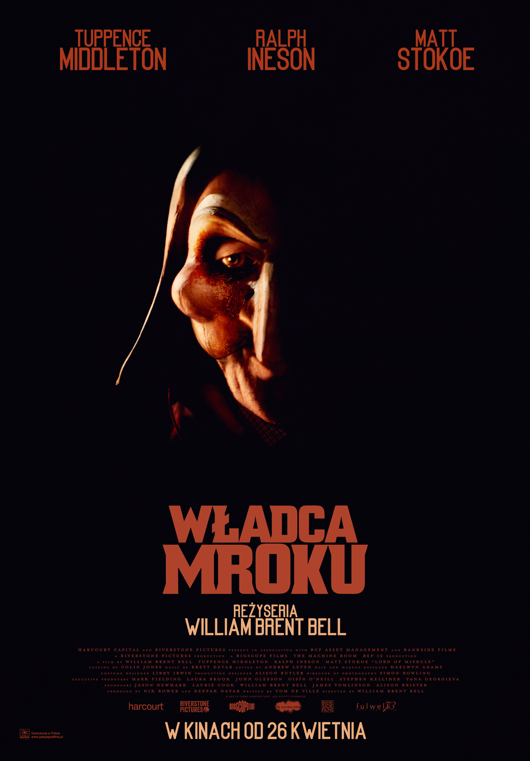 Polski plakat filmu 'Władca mroku'