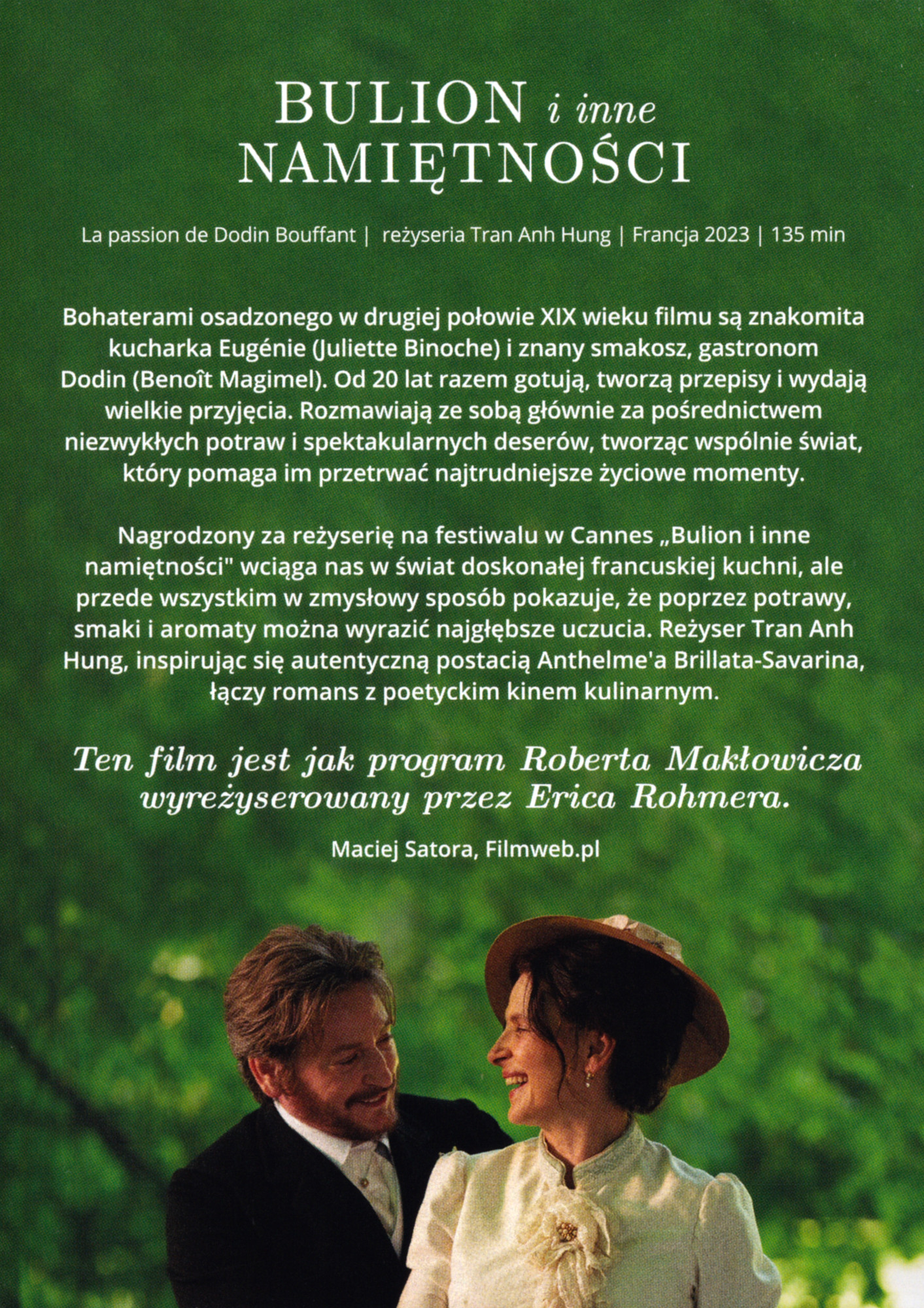 Ulotka filmu ''