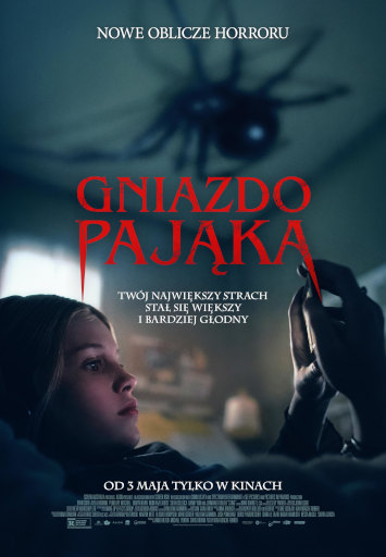 Polski plakat filmu 'Gniazdo Pająka'