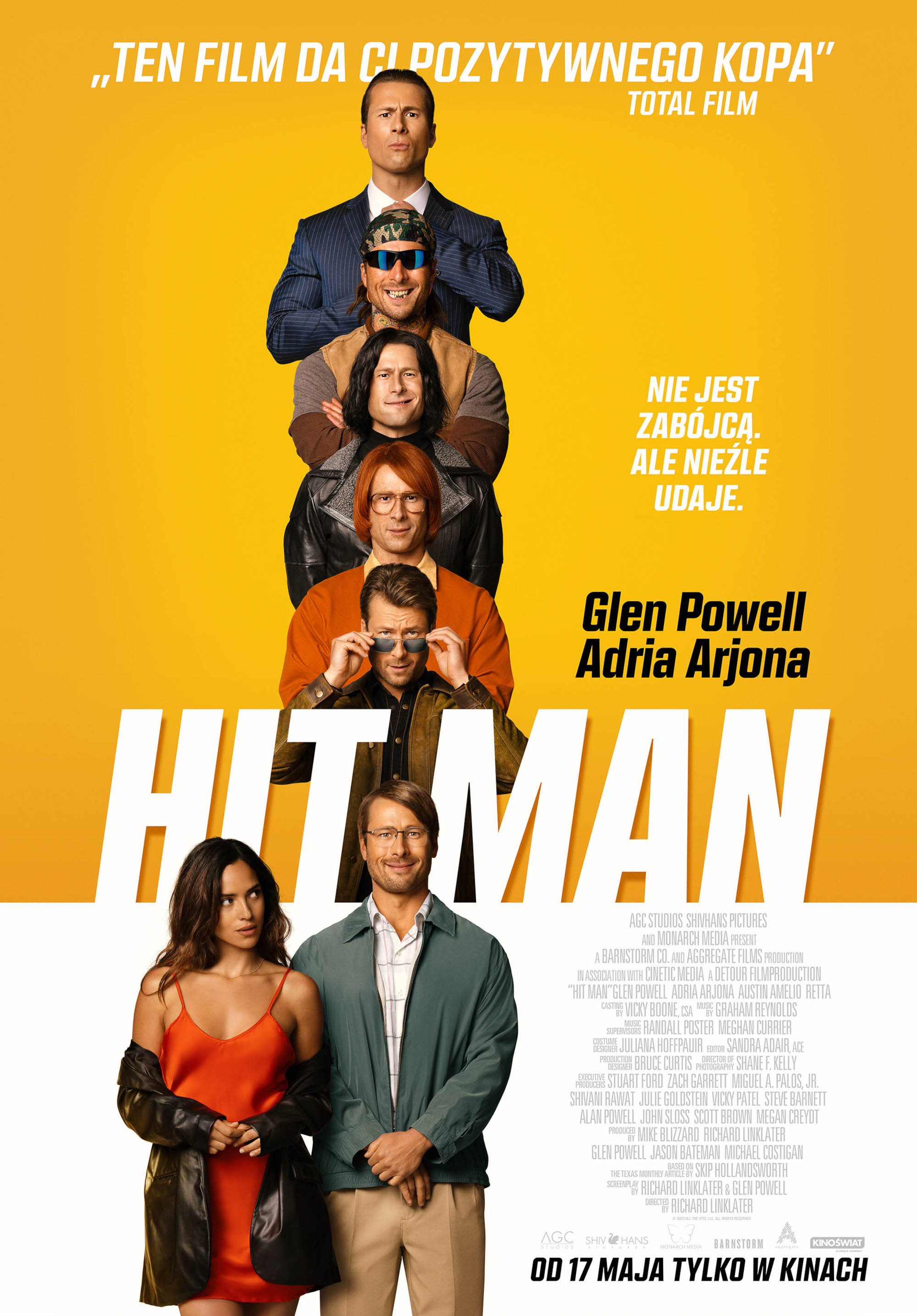 Polski plakat filmu 'Hit Man'