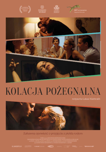 Przód ulotki filmu 'Kolacja Pożegnalna'