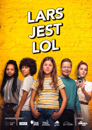 Przód ulotki filmu 'Lars jest LOL'