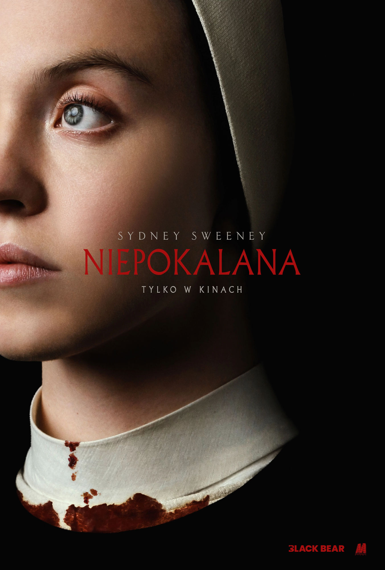 Polski plakat filmu 'Niepokalana'