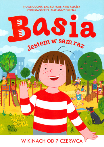 Przód ulotki filmu 'Basia. Jestem w sam raz'