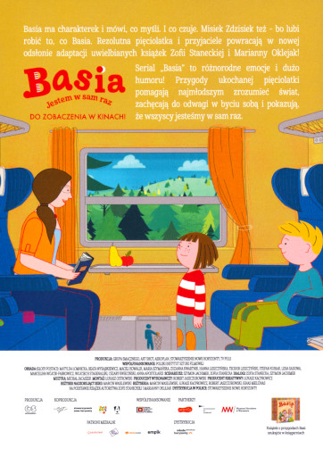 Tył ulotki filmu 'Basia. Jestem w sam raz'
