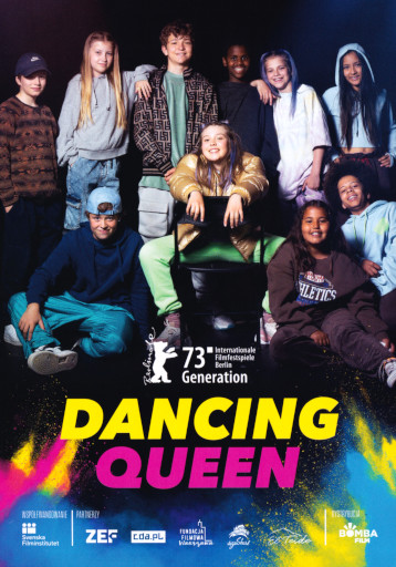 Przód ulotki filmu 'Dancing Queen'