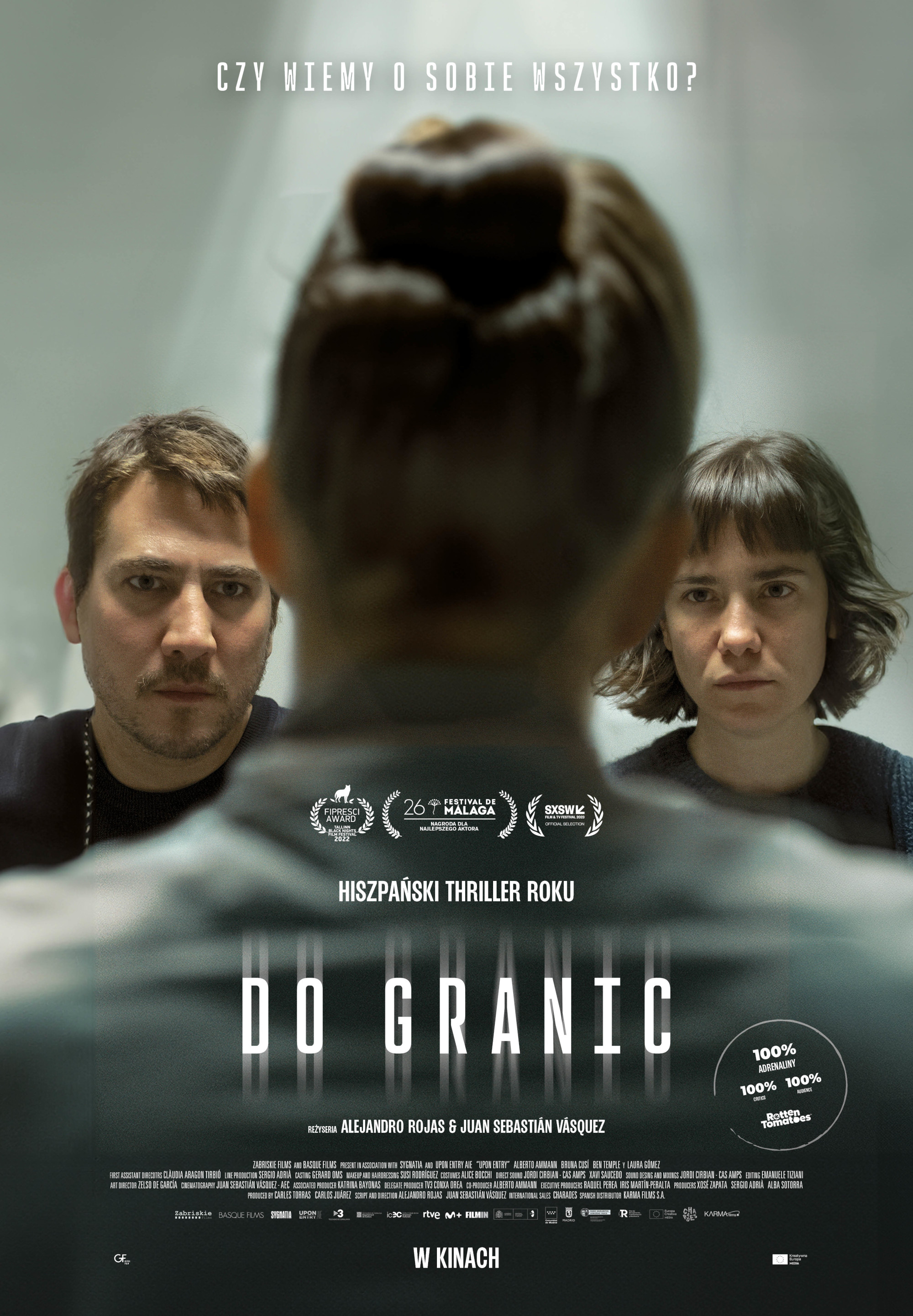 Polski plakat filmu 'Do granic'