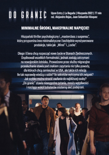 Tył ulotki filmu 'Do granic'