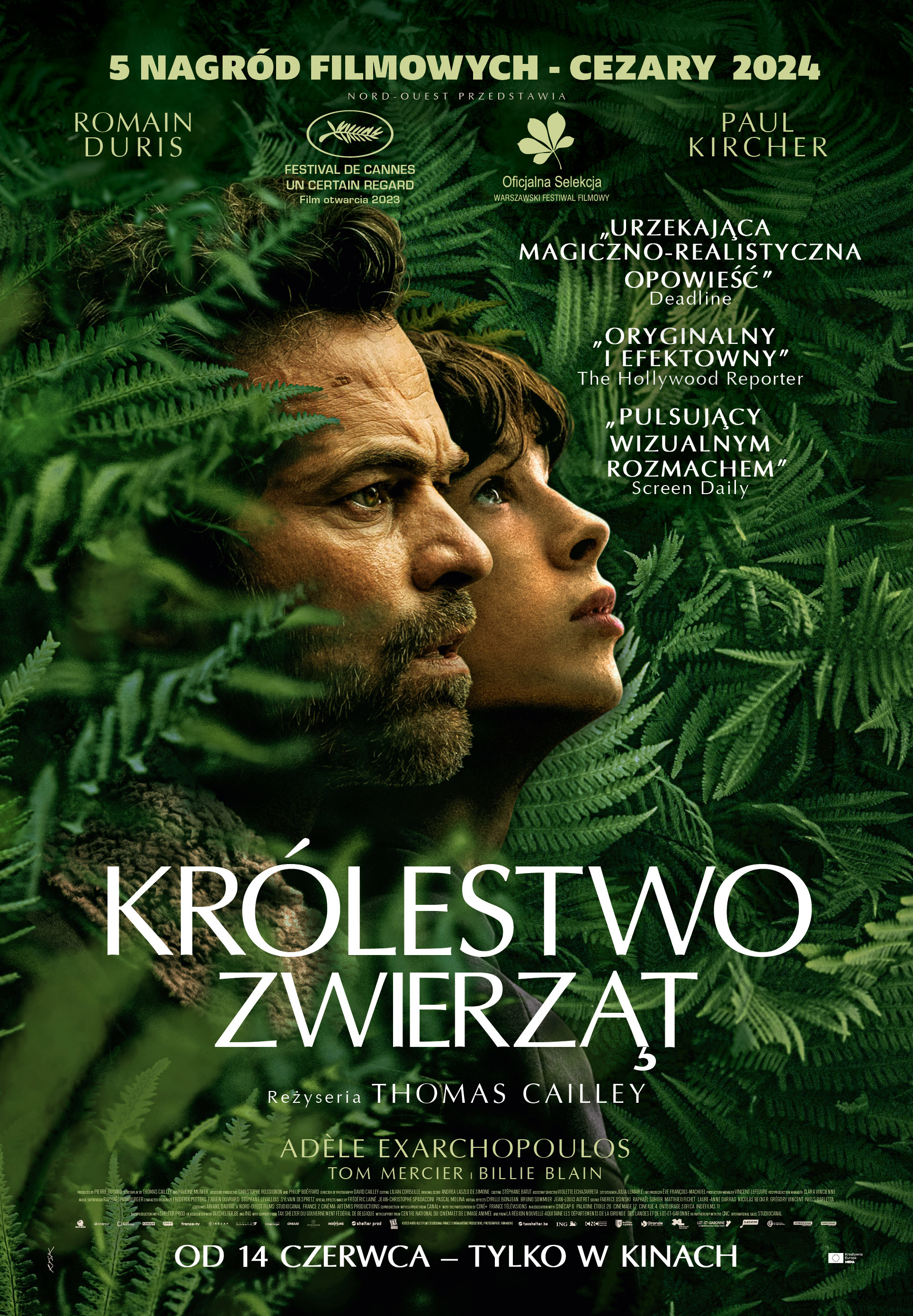 Polski plakat filmu 'Królestwo zwierząt'