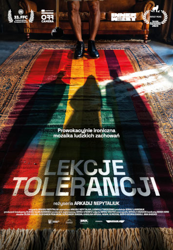 Przód ulotki filmu 'Lekcje Tolerancji'