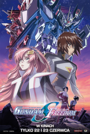 Przód ulotki filmu 'Mobile Suit Gundam Seed Freedom'