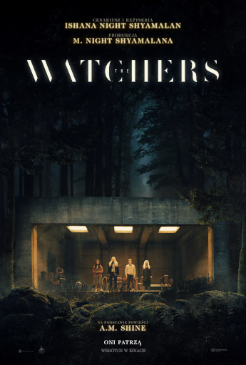 Przód ulotki filmu 'The Watchers'