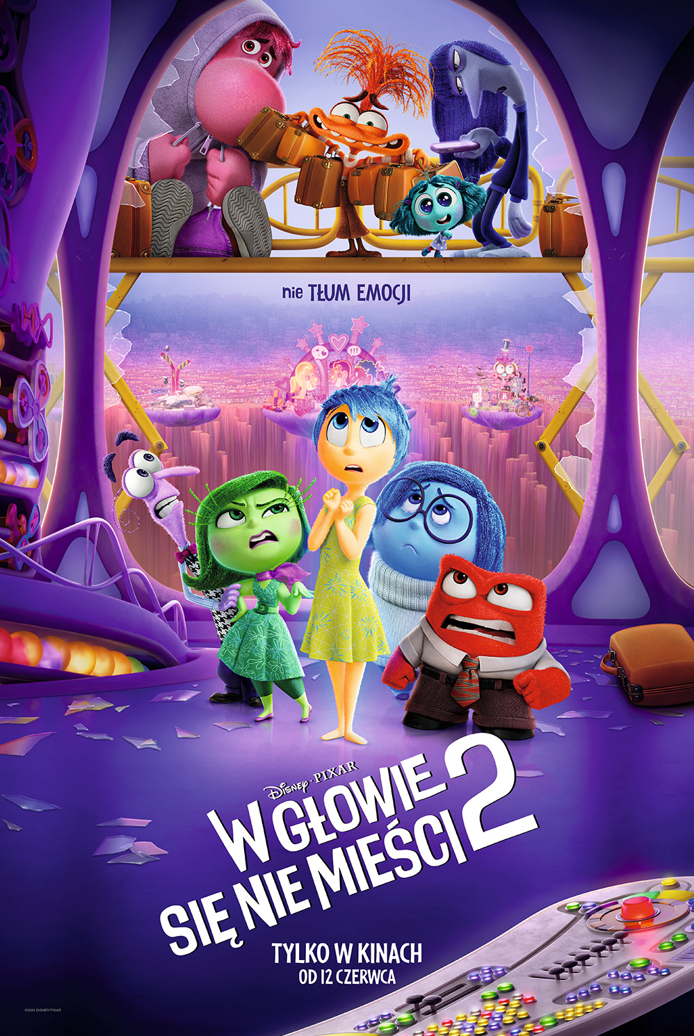 Polski plakat filmu 'W głowie się nie mieści 2'