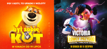 Przód ulotki filmu 'Był sobie kot | Łowcy przygód'