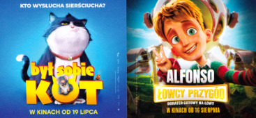 Przód ulotki filmu 'Był sobie kot | Łowcy przygód'