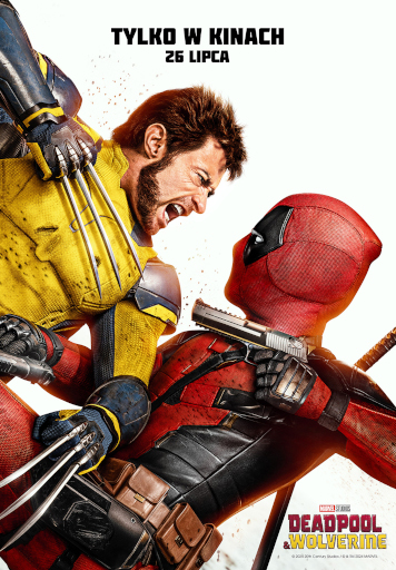 Przód ulotki filmu 'Deadpool & Wolverine'