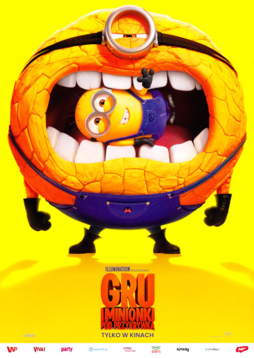 Przód ulotki filmu 'Gru i Minionki: Pod przykrywką'