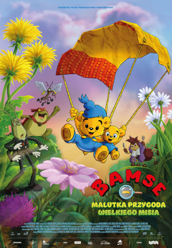 Przód ulotki filmu 'Bamse - Malutka Przygoda Wielkiego Misia'