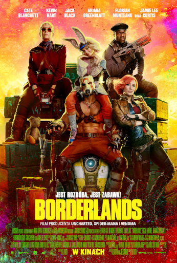 Przód ulotki filmu 'Borderlands'