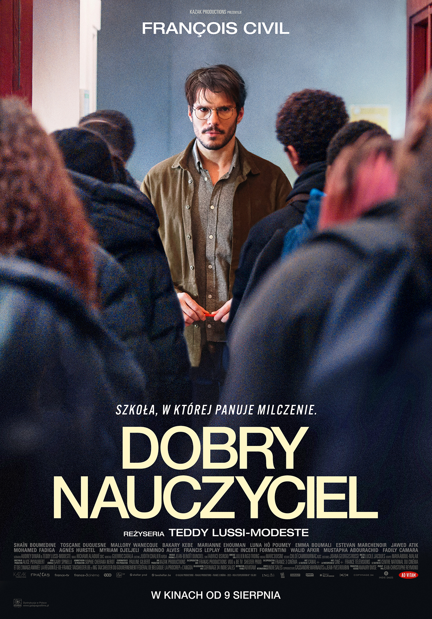 Polski plakat filmu 'Dobry nauczyciel'