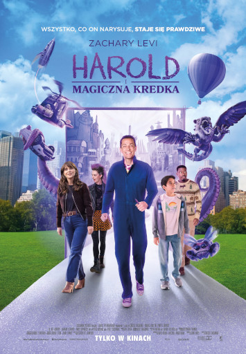 Polski plakat filmu 'Harold i magiczna kredka'