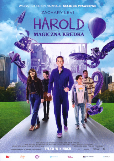Przód ulotki filmu 'Harold i magiczna kredka'