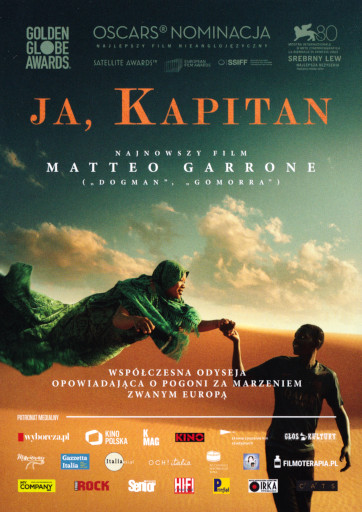 Przód ulotki filmu 'Ja, kapitan'