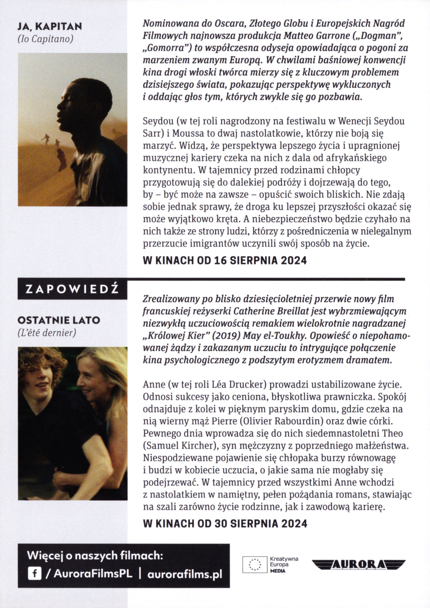Ulotka filmu ''