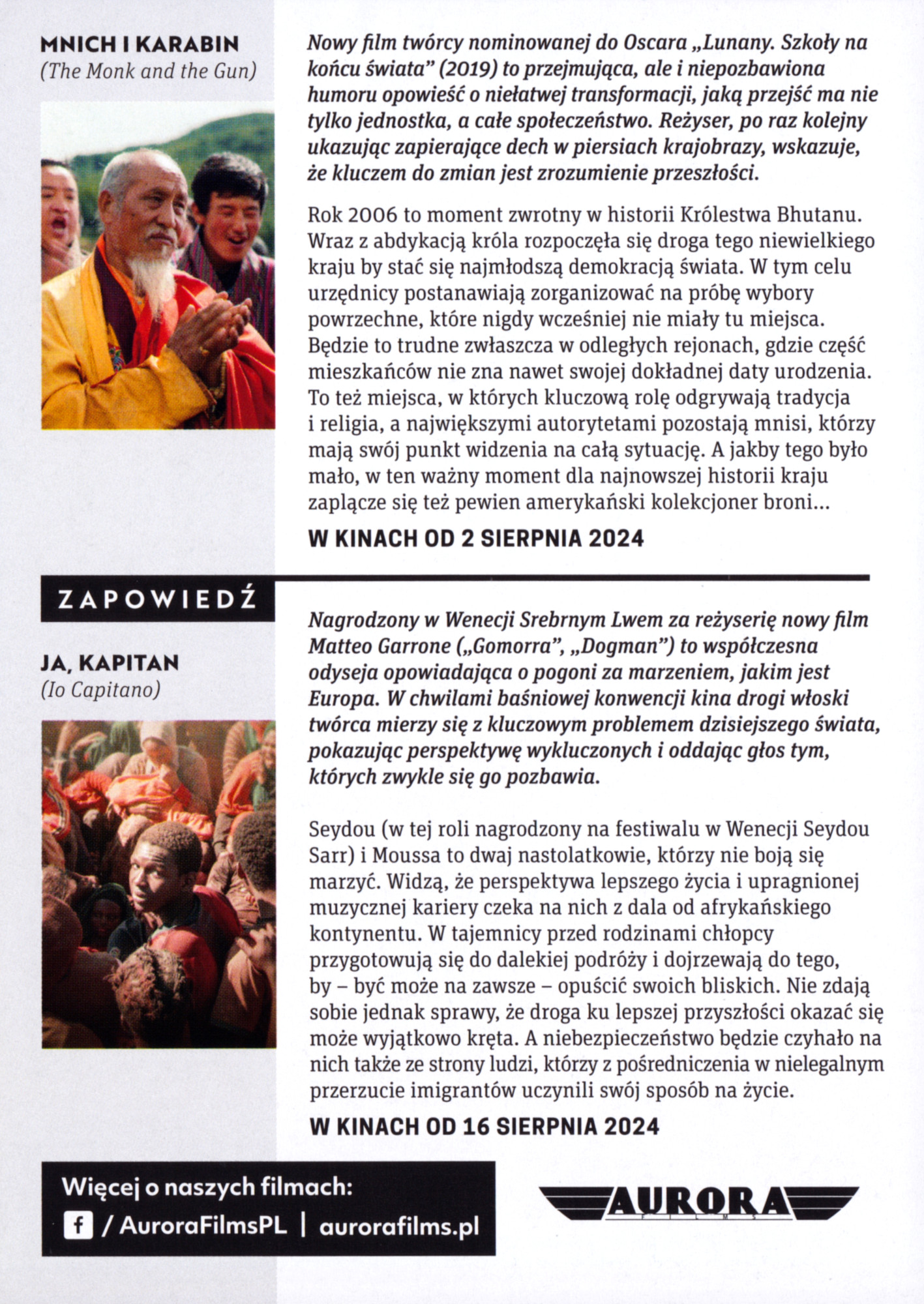Ulotka filmu ''