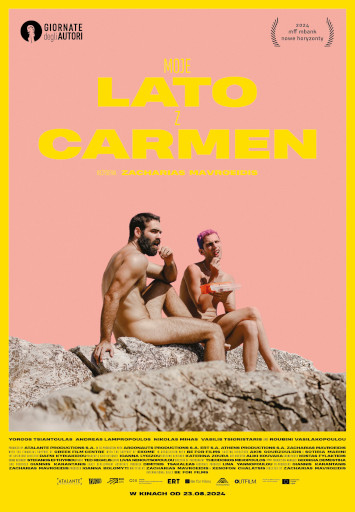 Polski plakat filmu 'Moje lato z Carmen'
