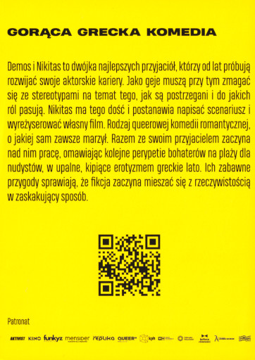 Tył ulotki filmu 'Moje lato z Carmen'