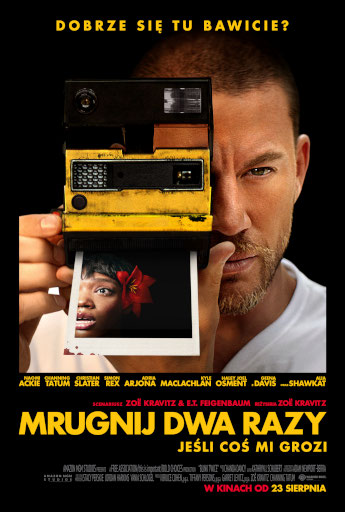Polski plakat filmu 'Mrugnij dwa razy'