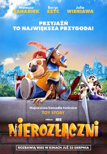 Polski plakat filmu 'Nierozłączni'