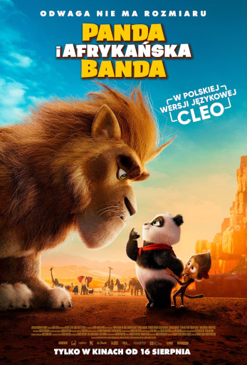 Polski plakat filmu 'Panda i afrykańska banda'