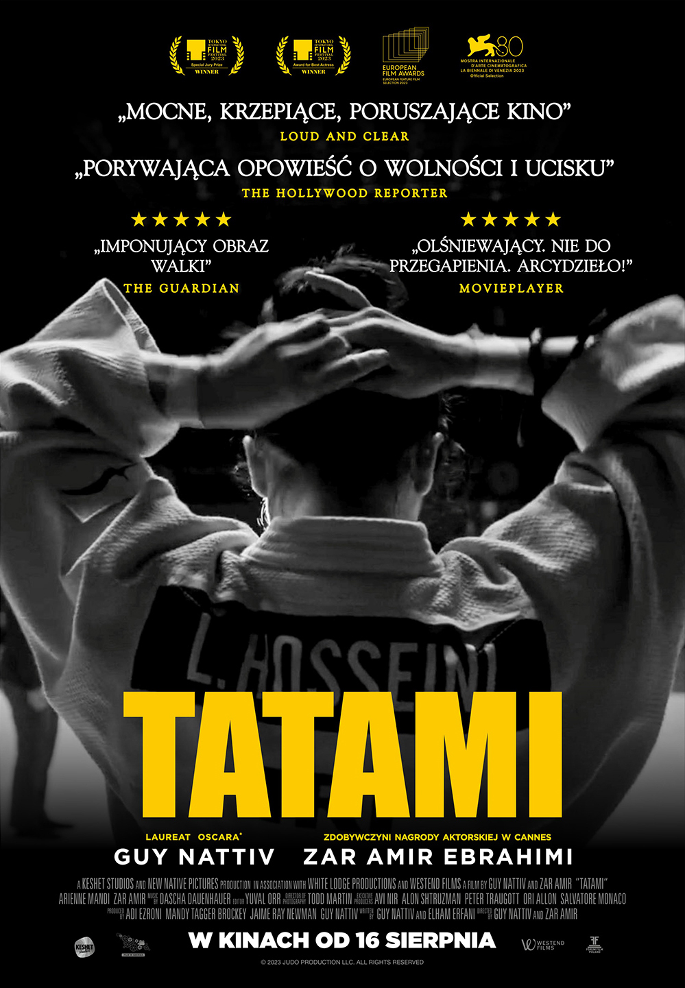 Polski plakat filmu 'Tatami'