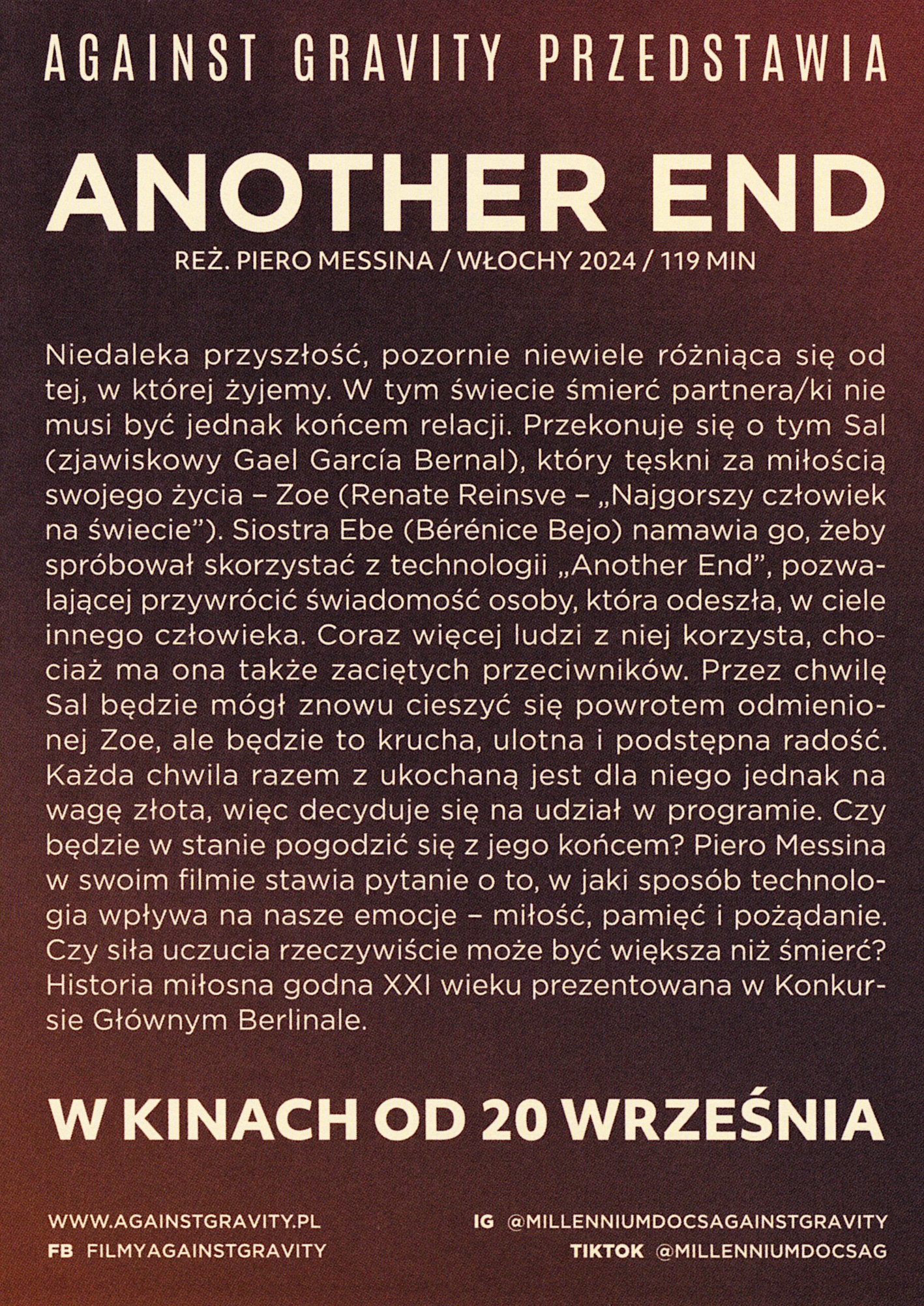 Ulotka filmu ''
